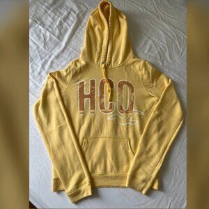 VINTAGE Y2K 2000's Yellow Hollister Hoodie